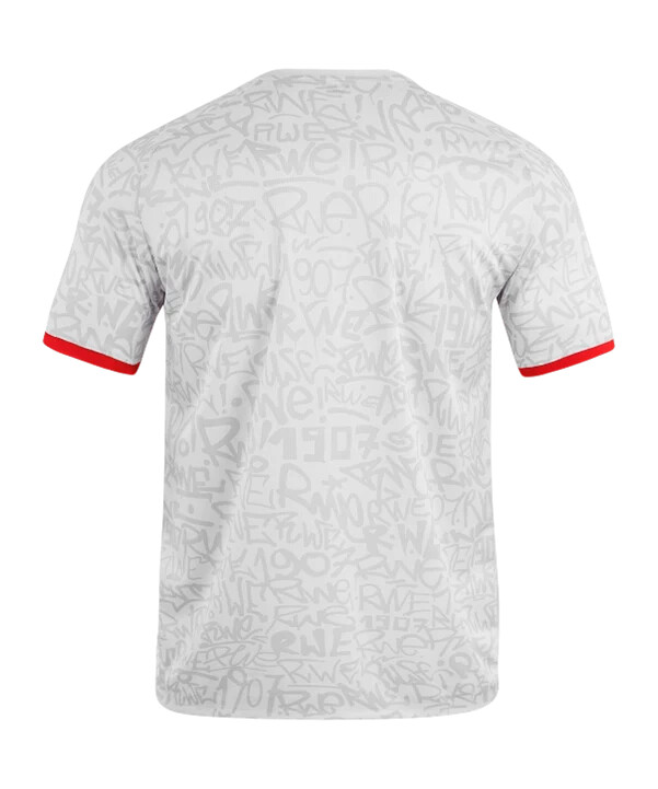 jako rot-weiss essen home jersey 20252026 bílá f656