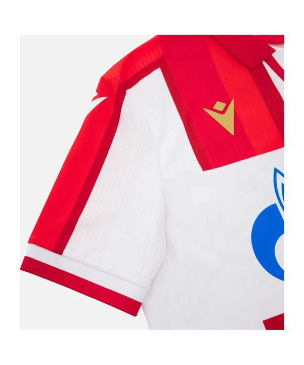 domácí dres macron red star bělehrad 20252026 bílý