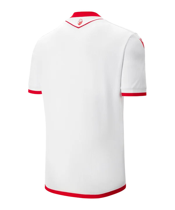 dres macron red star bělehrad pro 3. ročník 20252026 bílý