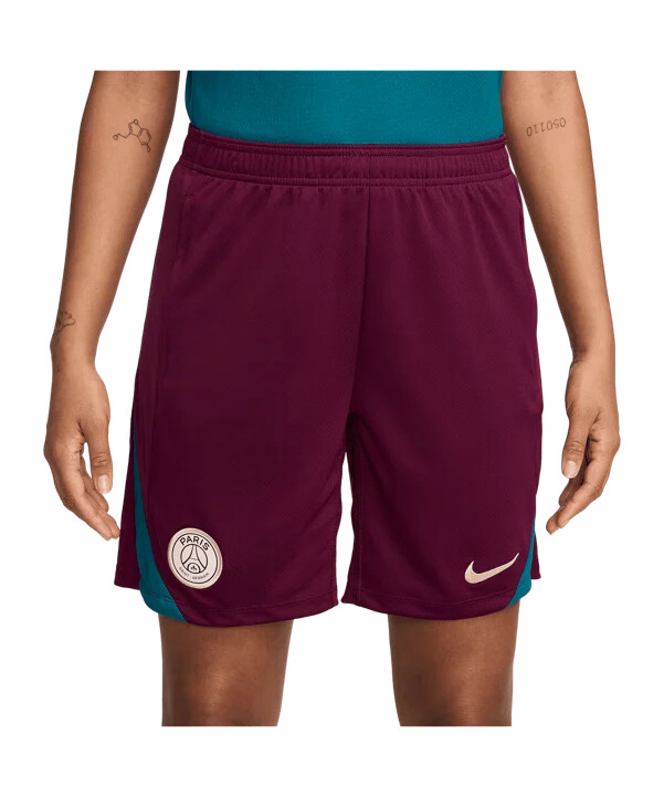 tréninkové kraťasy nike paris st. germain červené f610