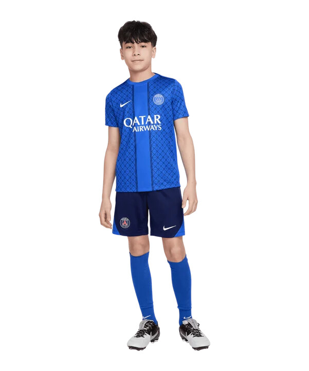 dětské kraťasy nike paris saint-germain strike modré f410