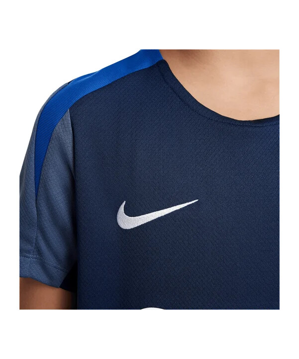 dětské tréninkové tričko nike paris saint-germain strike modré f411