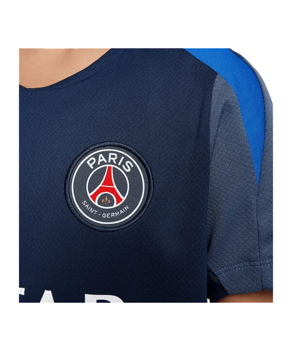 dětské tréninkové tričko nike paris saint-germain strike modré f411