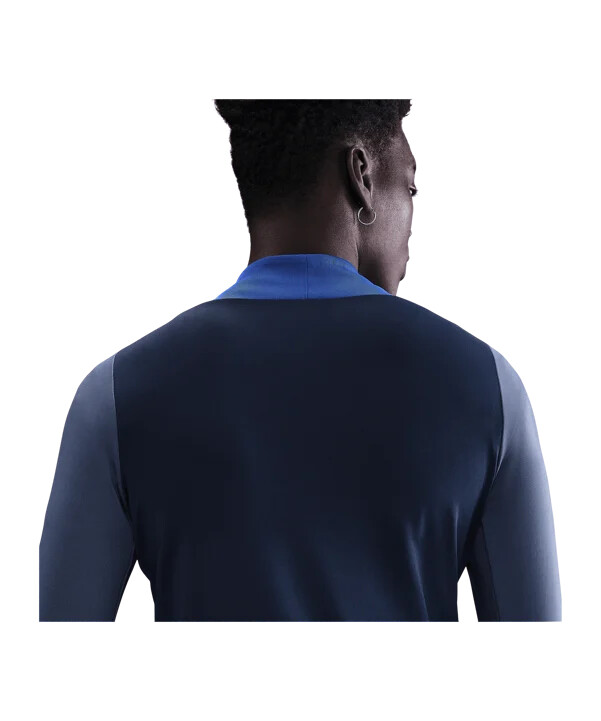 mikina nike paris saint-germain strike modrá f411