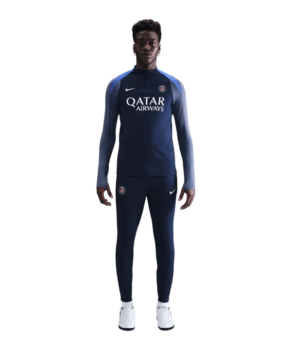 mikina nike paris saint-germain strike modrá f411