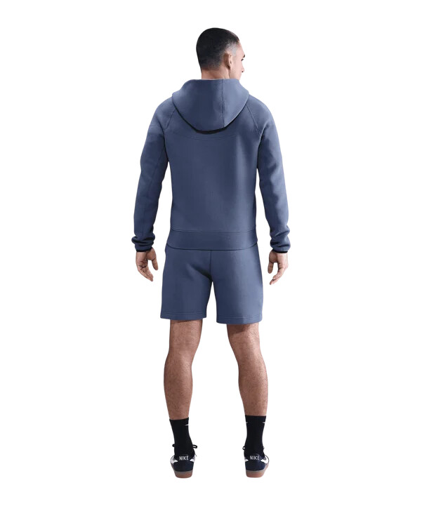 nike paris saint-germain tech fleecové kraťasy modré f491