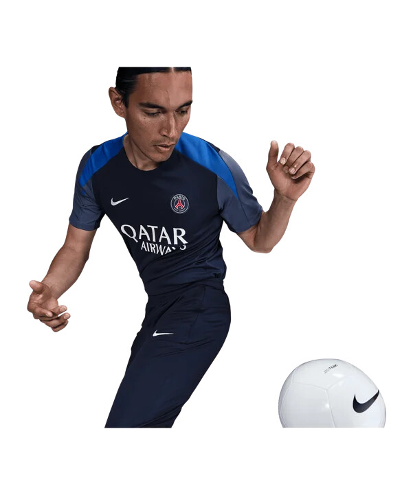 tréninkové tričko nike paris saint-germain strike modré f411