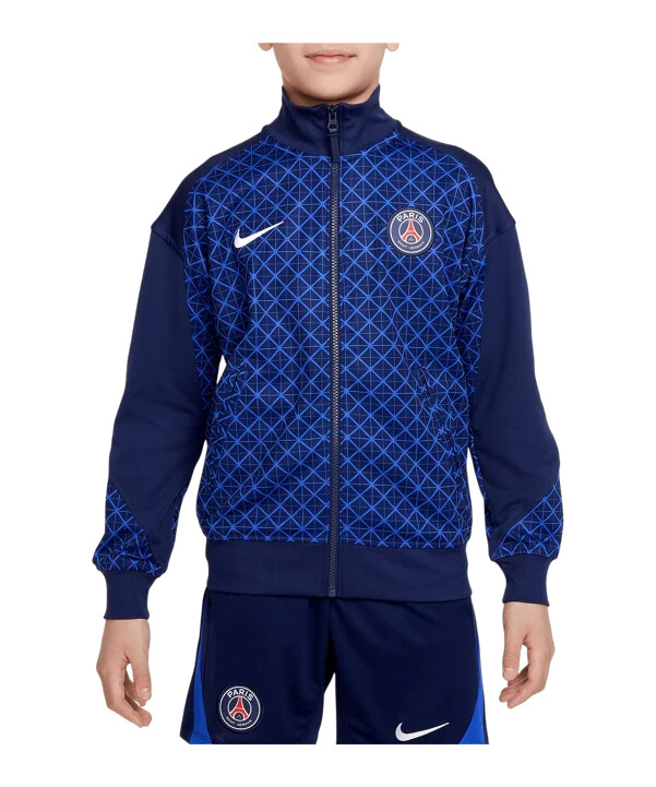 dětská bunda nike paris saint-germain anthem home 20252026 blue f410