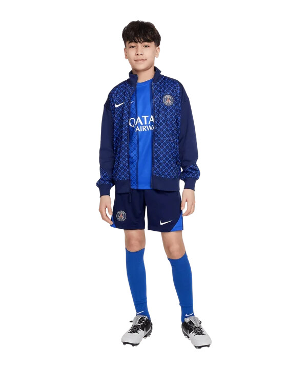 dětská bunda nike paris saint-germain anthem home 20252026 blue f410