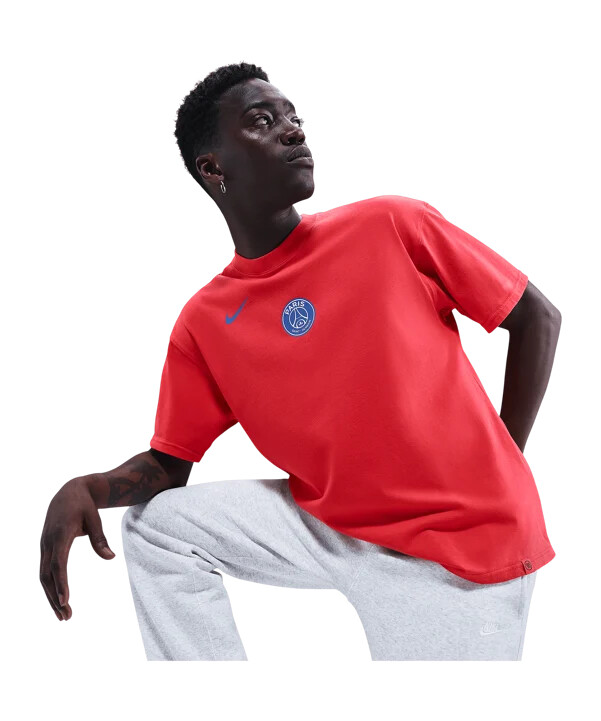tričko nike paris saint-germain t90 remix červené f679