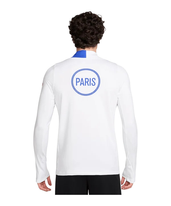 mikina nike paris saint-germain drill top bílá f101