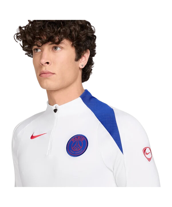 mikina nike paris saint-germain drill top bílá f101