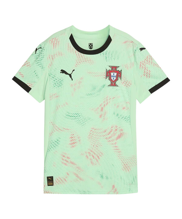 dámský venkovní dres puma portugal 2025 zelený f05