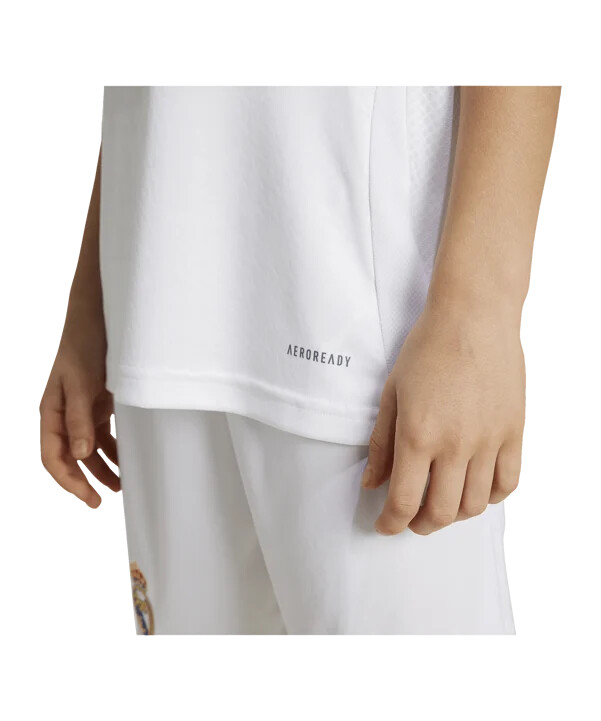 dětský domácí dres adidas real madrid 20242025 bílý