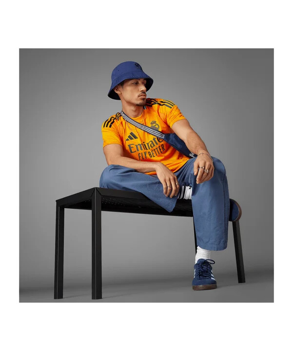 venkovní dres adidas real madrid 20242025 oranžový