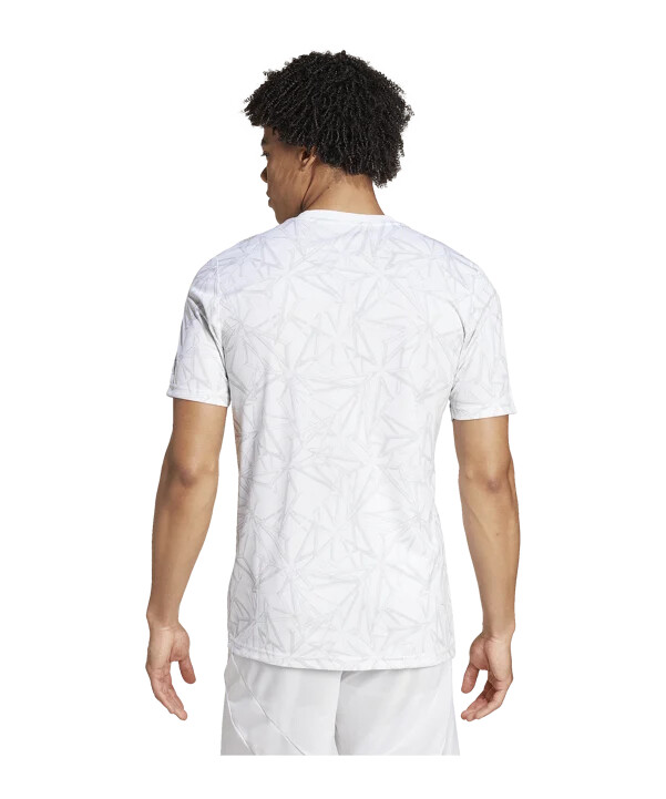 adidas real madrid předzápasový dres 20242025 bílý