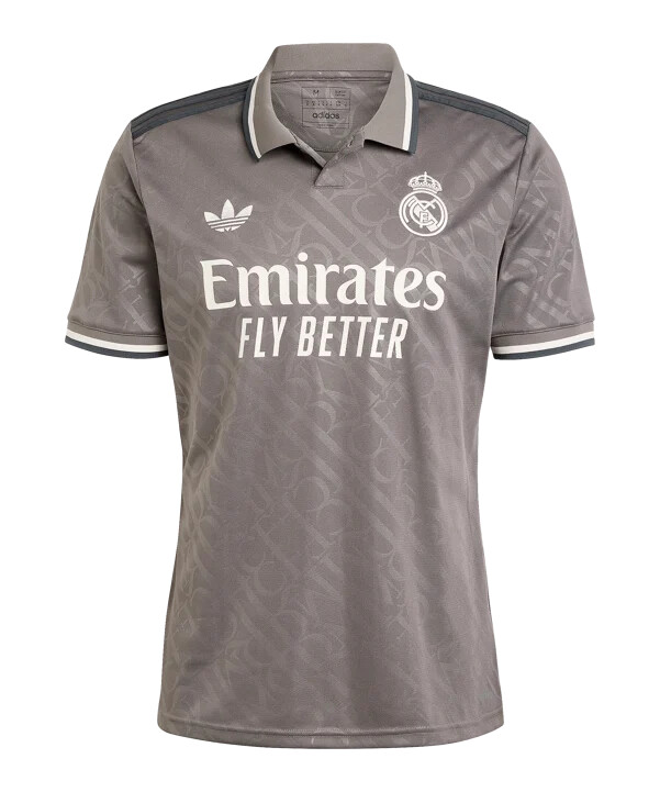 adidas originals real madrid 3. dres 20242025 hnědý