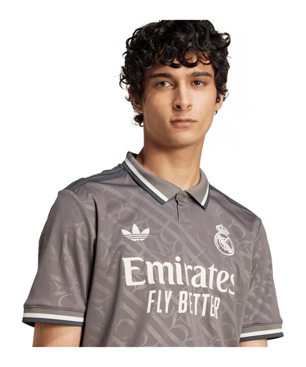 adidas originals real madrid 3. dres 20242025 hnědý