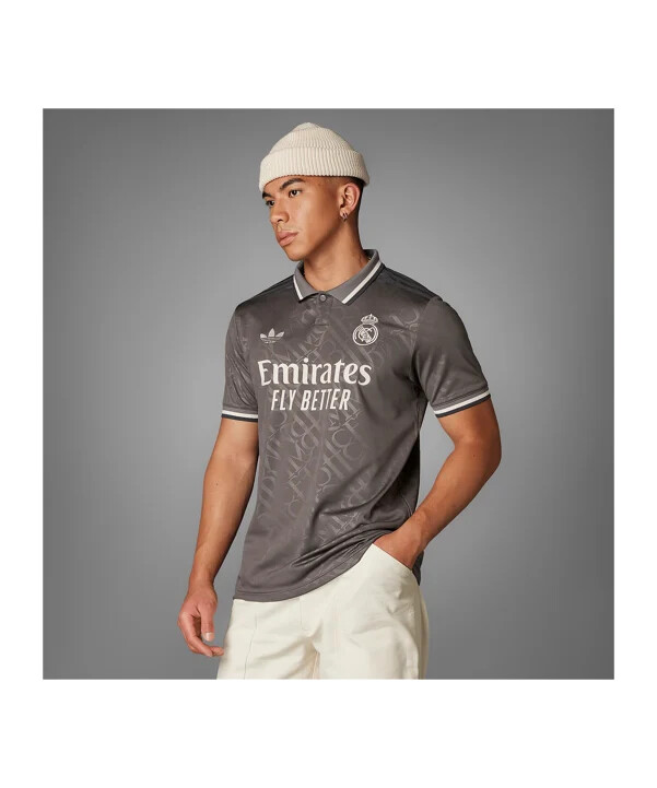 adidas originals real madrid 3. dres 20242025 hnědý
