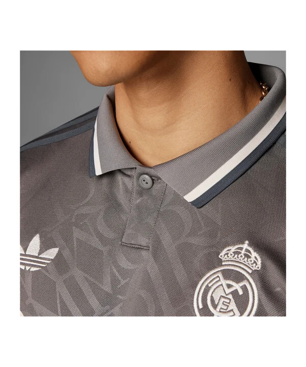 adidas originals real madrid 3. dres 20242025 hnědý