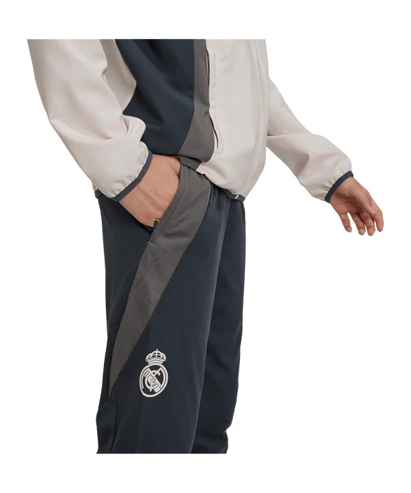 dětské tréninkové kalhoty adidas real madrid růžové
