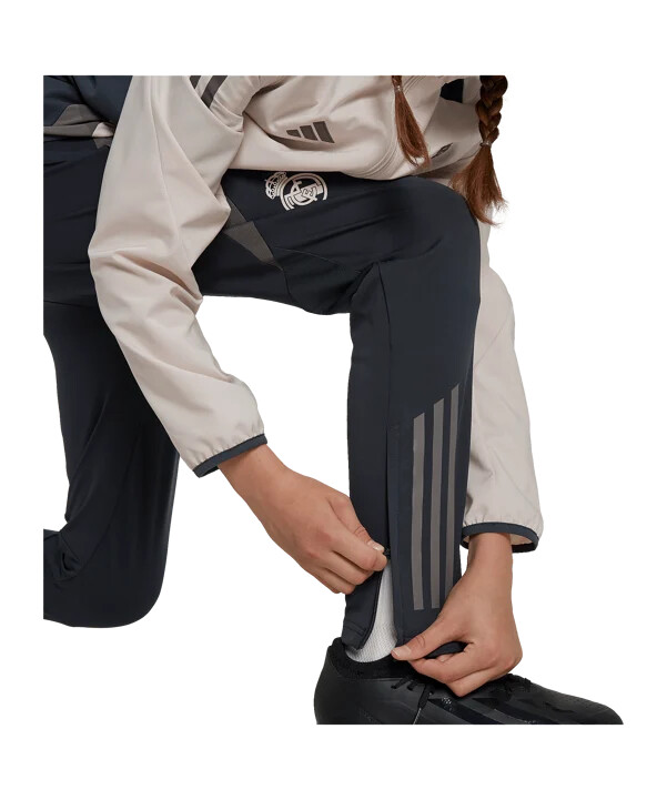 dětské tréninkové kalhoty adidas real madrid růžové