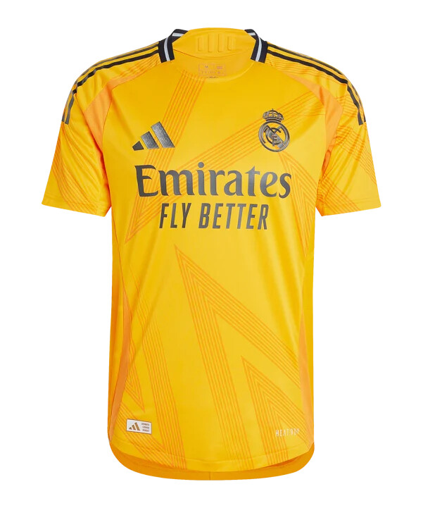 venkovní dres adidas real madrid auth. 20242025 oranžový