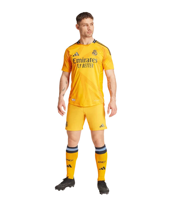 venkovní dres adidas real madrid auth. 20242025 oranžový