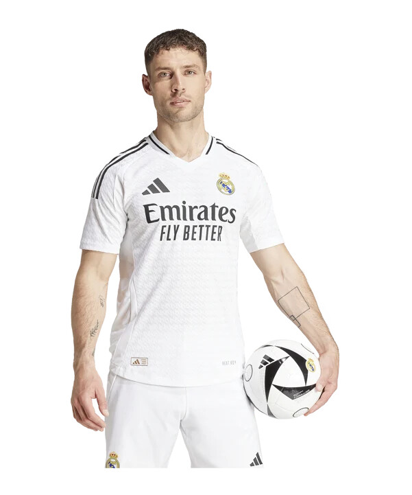 adidas real madrid autentický domácí dres 20242025 bílý