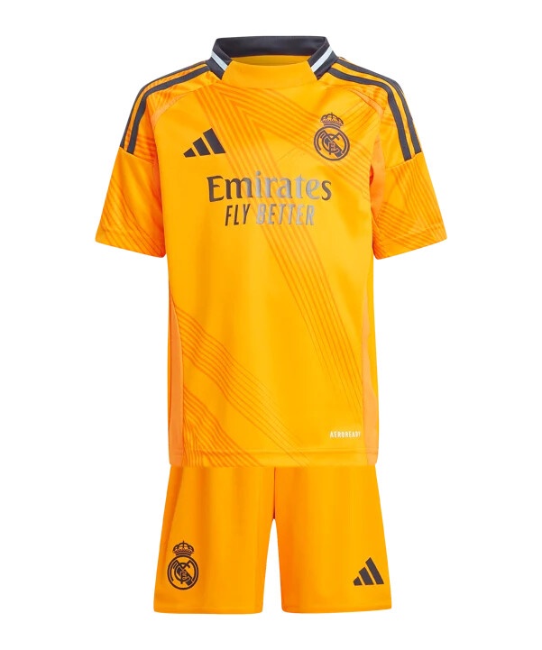 dětský venkovní dres adidas real madrid 20242025 oranžový