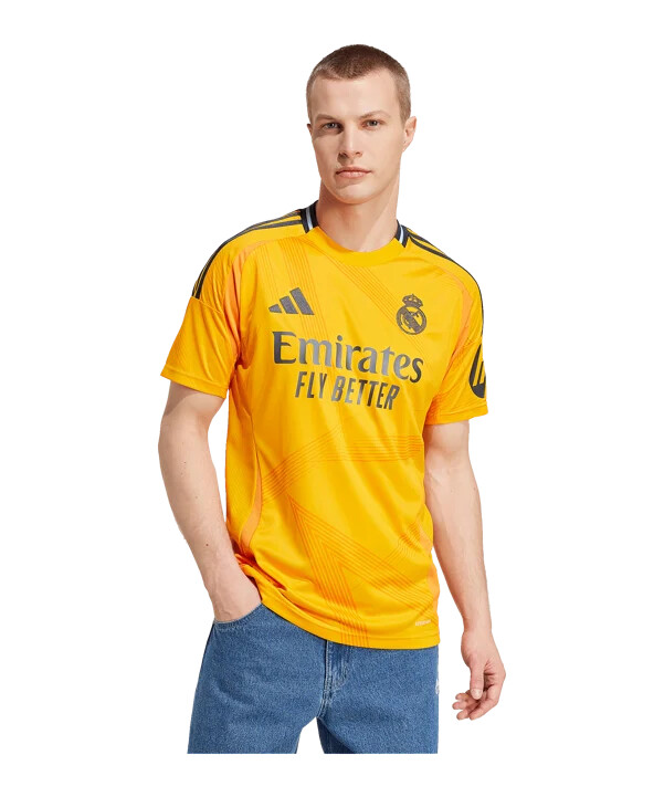 venkovní dres adidas real madrid 20242025 oranžový