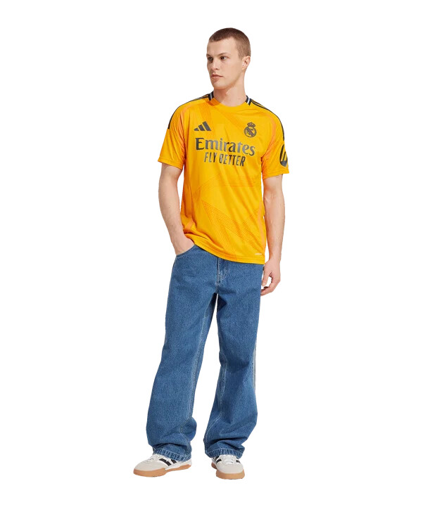 venkovní dres adidas real madrid 20242025 oranžový