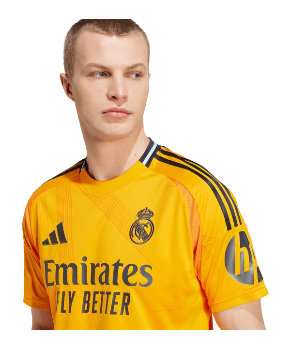 venkovní dres adidas real madrid 20242025 oranžový