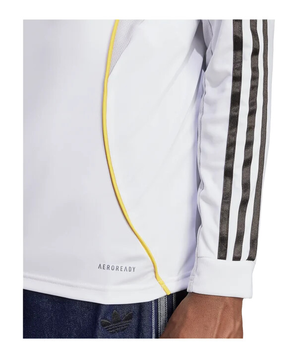 domácí dres adidas real madrid s dlouhým rukávem 20252026 bílý