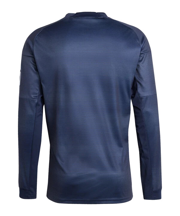venkovní dres adidas real madrid s dlouhým rukávem 20252026 modrý