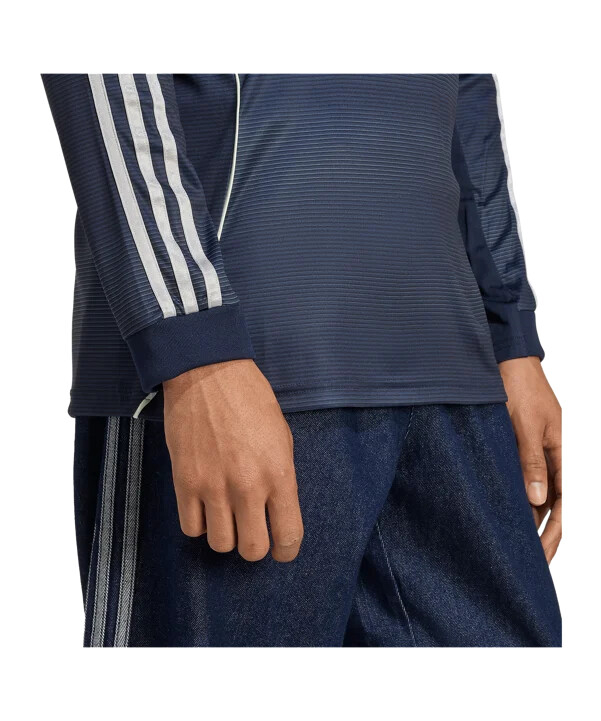 venkovní dres adidas real madrid s dlouhým rukávem 20252026 modrý