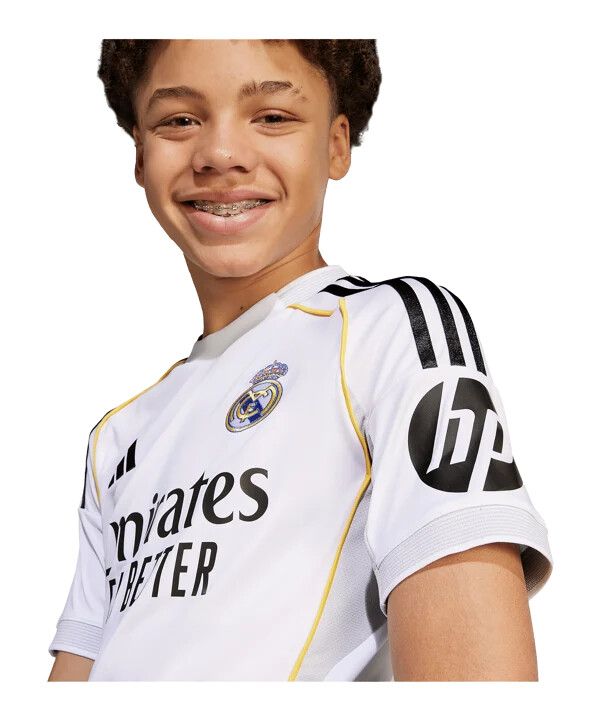 dětský domácí dres adidas real madrid 20252026 bílý
