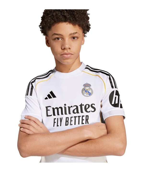 dětský domácí dres adidas real madrid 20252026 bílý