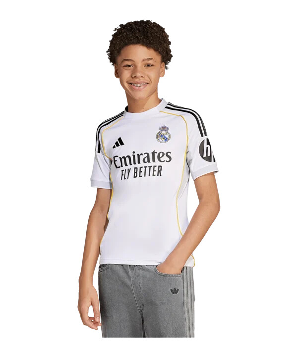 dětský domácí dres adidas real madrid 20252026 bílý