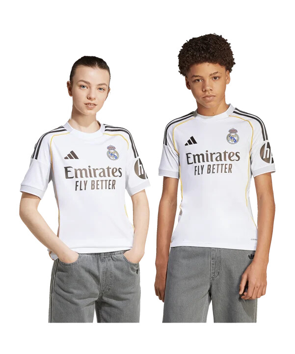 dětský domácí dres adidas real madrid 20252026 bílý