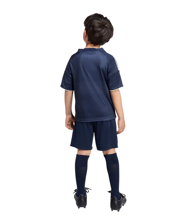 dětský venkovní dres adidas real madrid mini jersey 20252026 modrý