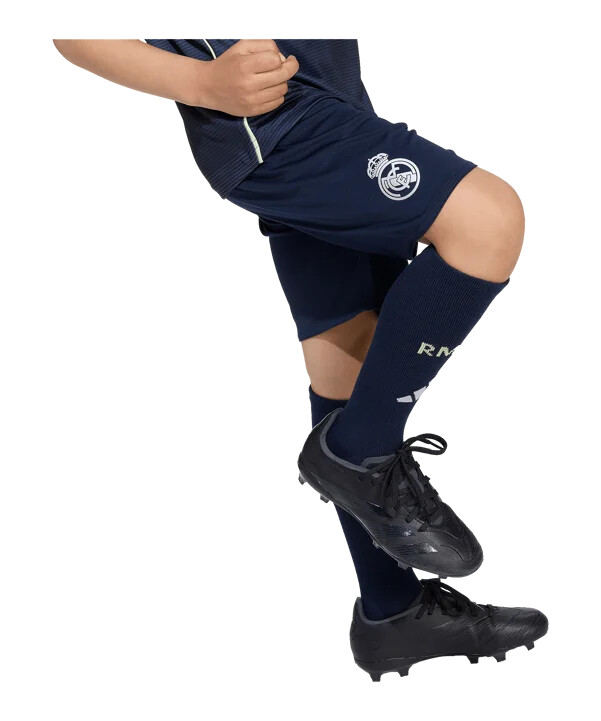 dětský venkovní dres adidas real madrid mini jersey 20252026 modrý
