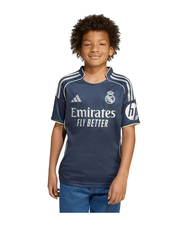 dětský venkovní dres adidas real madrid 20252026 modrý