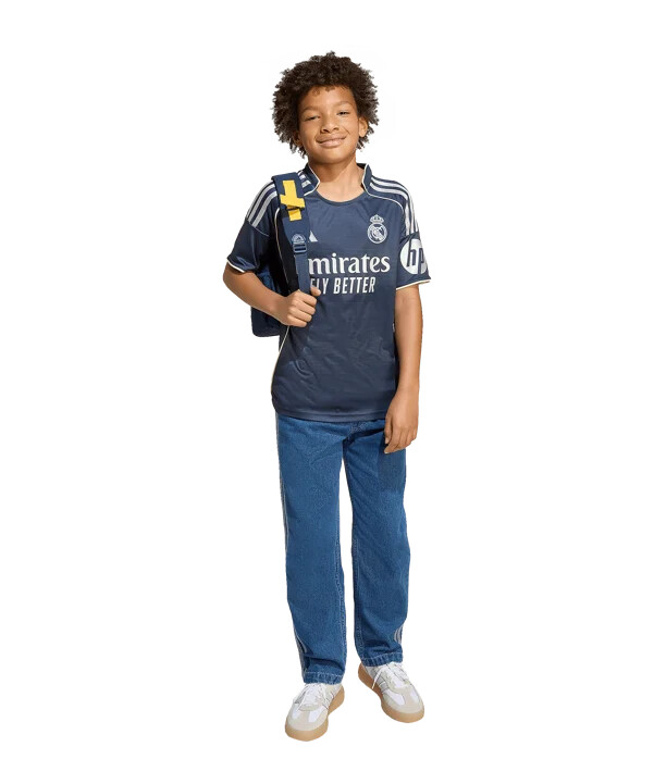 dětský venkovní dres adidas real madrid 20252026 modrý
