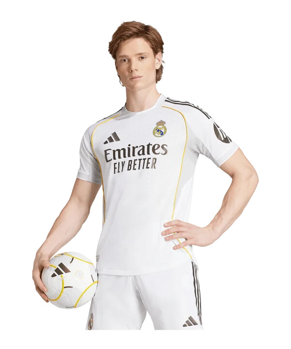 adidas real madrid autentický domácí dres 20252026 bílý