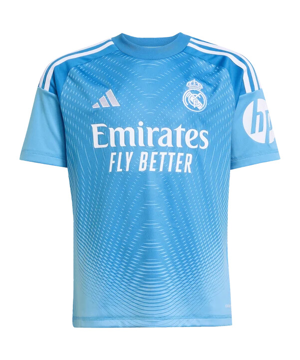 dětský brankářský dres adidas real madrid 20252026 modrý