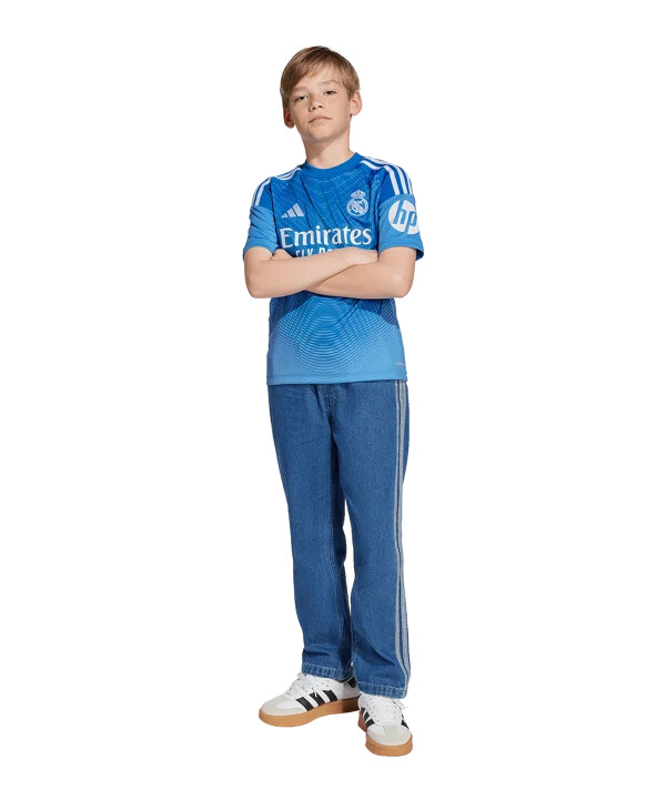 dětský brankářský dres adidas real madrid 20252026 modrý