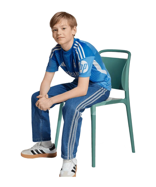 dětský brankářský dres adidas real madrid 20252026 modrý