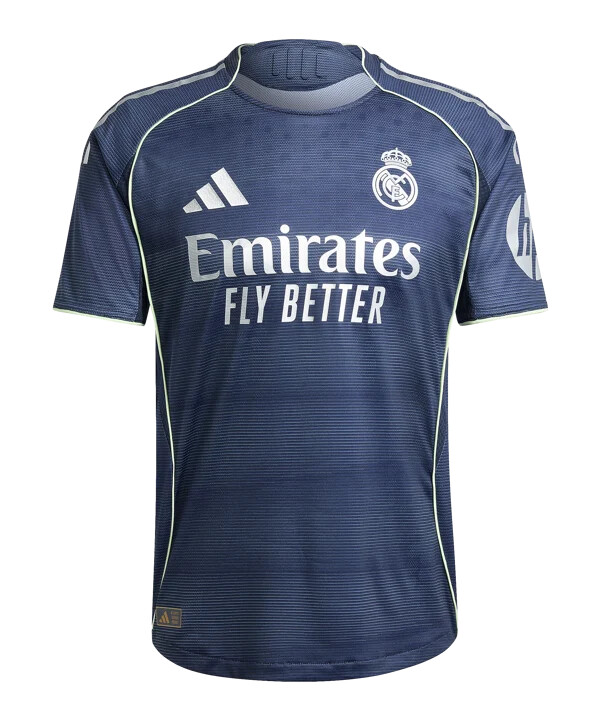 venkovní dres adidas real madrid authentic 20252026 modrý