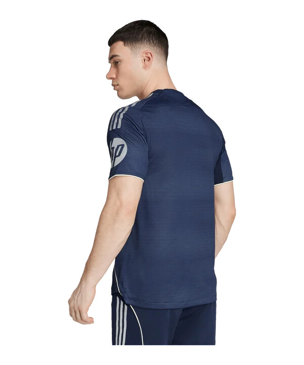venkovní dres adidas real madrid authentic 20252026 modrý
